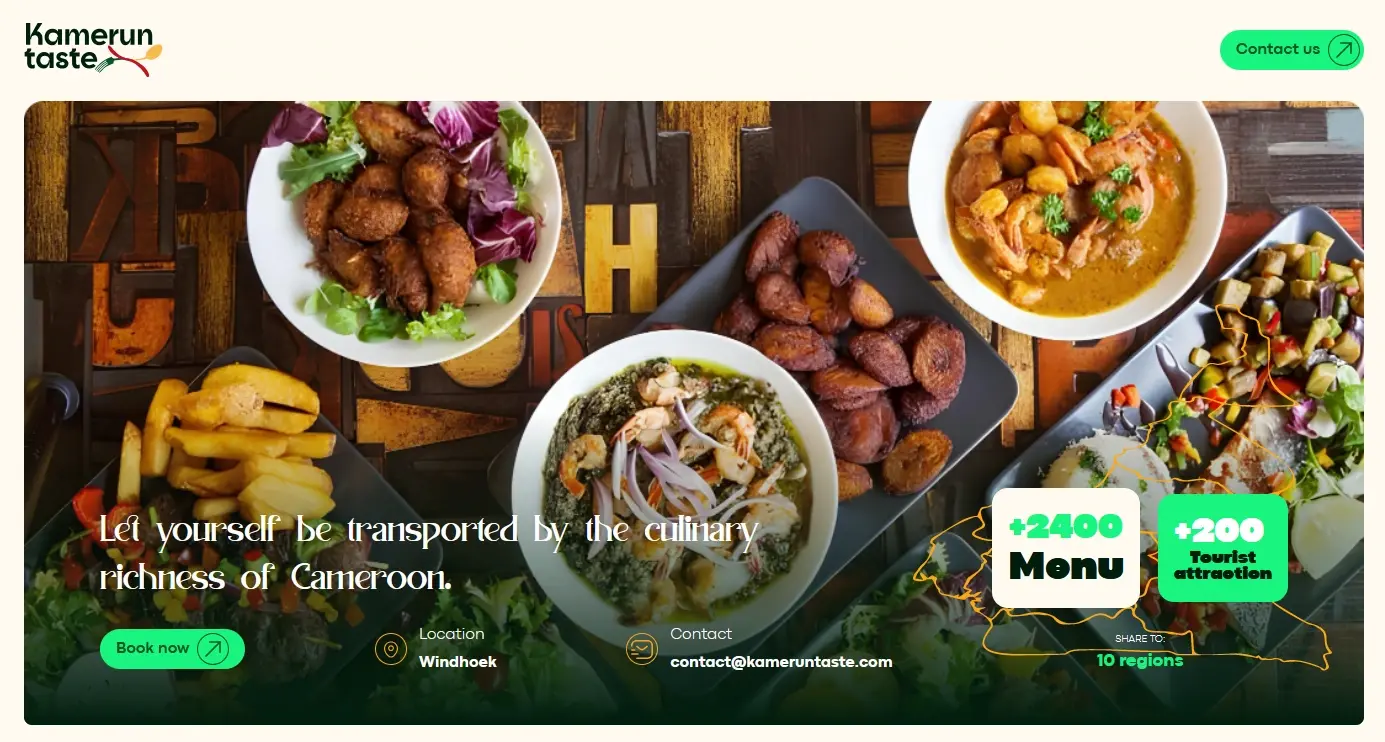 Kamerun Taste screenshot 1